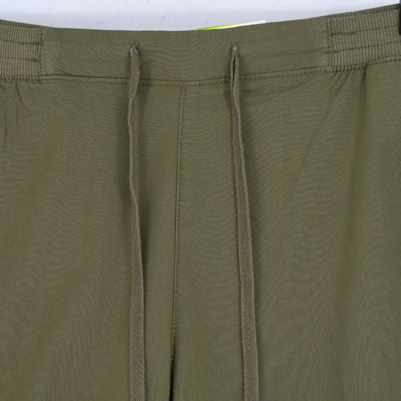 Style & Co. Plus Size Khaki Drawstring Olive Ankle Twill Tape Pants 18W - Picture 5 of 10